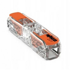 Клема WAGO 221-411 — 1-контактна швидкоз’єднувальна, 450V/32A