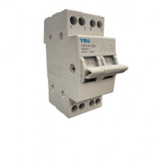 Перемикач трипозиційний YMTS-63A, 63A AC, модульний, для DIN-рейки