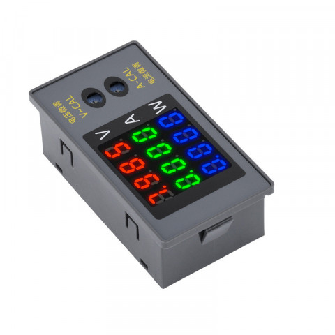 Вольтамперметр DC730 100V 10A цифровий з калібруванням