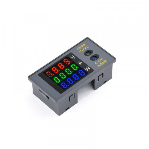 Вольтамперметр DC730 100V 10A цифровий з калібруванням