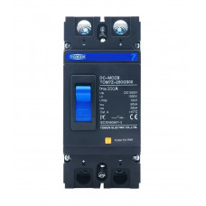 Автоматичний вимикач TOMZN 2P DC 1000V 200A (DC-MCCB) для сонячних систем та акумуляторів