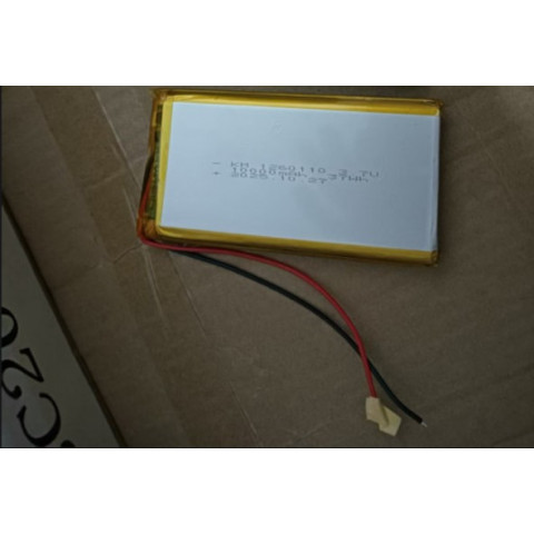 Акумулятор Li-Po 1260110 10000mAh 3.7V (2026 партія) для Power Bank, DIY та електроніки