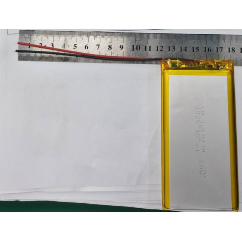 Акумулятор Li-Po 1260110 10000mAh 3.7V (2026 партія) для Power Bank, DIY та електроніки