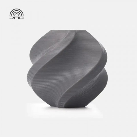 Філамент Bambu Lab PETG Basic Gray 1.75 мм 1 кг (30107) пластик для 3D друку