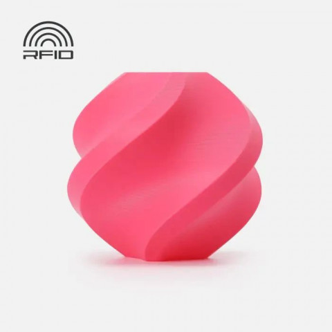 Філамент Bambu Lab PLA Basic 1.75 мм 1 кг Hot Pink (10204) насичено-рожевий пластик для 3D-принтера