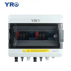 YRO PV Combiner Box 2 входи 2 виходи 550V DC розподільча коробка для сонячних панелей