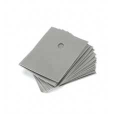 Термопрокладка силіконова TO-220 ізоляційна теплопровідна 19×14 мм для транзисторів MOSFET IGBT