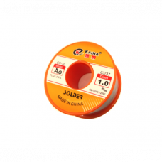 Припій з флюсом Kaina AO (Sn63/Pb37) 1.0 мм, 100 г