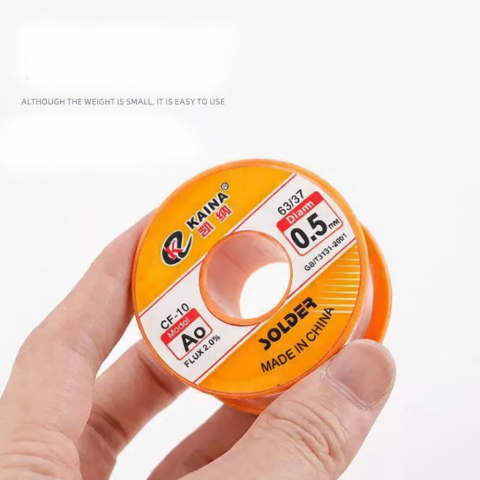 Припій з флюсом Kaina AO (Sn63/Pb37) 0.5 мм, 100 г