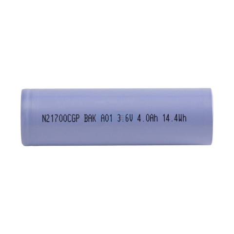 Акумулятор Li-ion 21700 BAK N21700CGP 4000mAh 40A 3.6V