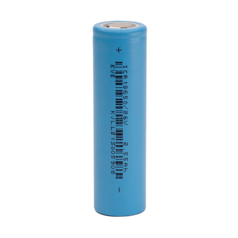 Акумулятор Li-ion 18650 EVE ICR18650-26V 2550mAh 7.65A 3.7V