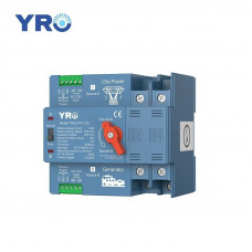 Автоматичний перемикач введення резерву АВР 2P 63A 220V YRQ2PC-125 для генератора