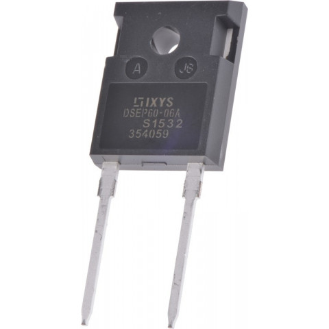Діод випрямний DSEP60-06A 600В 60А, швидкий (Fast Recovery), TO-247, IXYS