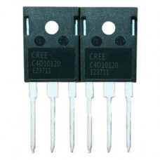 Діод Шотткі C4D10120D 1200В 10А, SiC (карбід кремнію), TO-247-3, Wolfspeed