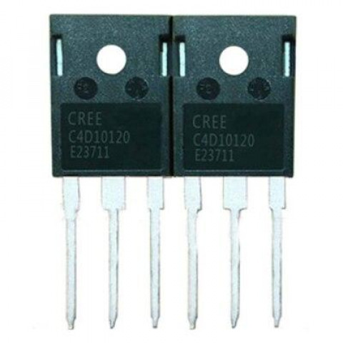 Діод Шотткі C4D10120D 1200В 10А, SiC (карбід кремнію), TO-247-3, Wolfspeed