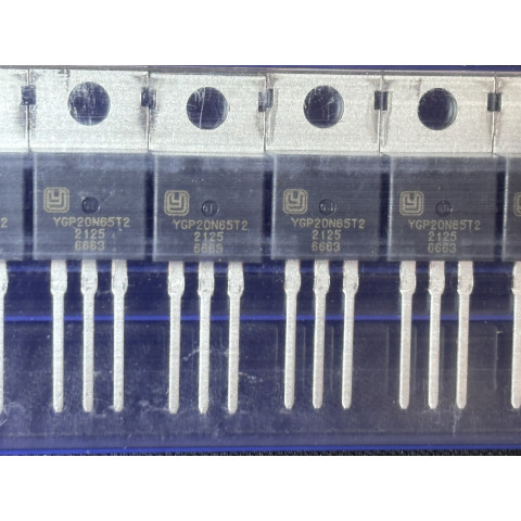 Транзистор YGP20N65T2 650В 20А, TO-220, onsemi