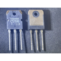 Транзистор C5198 (2SC5198) 230В 15А, NPN, TO-3P, Toshiba