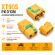 Розʼєм XT90S Amass 90A антиіскровий для LiPo / Li-ion акумуляторів (пара)