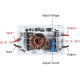 Підвищуючий DC/DC 600W 12-60V CC CV