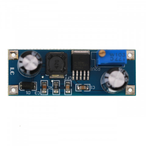 DC/DC Перетворювач напруги понижуючий, Vin: 5-80V, Vout: 2-20V, Imax: 0.8A, на XL7015
