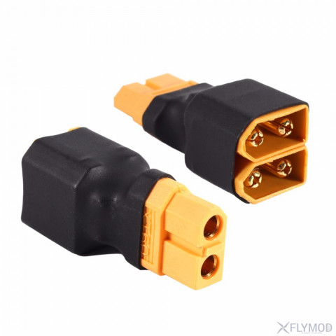 Перехідник XT60 male на 2 XT60 female