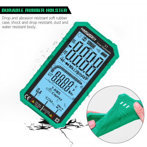 Цифровий мультиметр Handskit S1 True RMS 6000 Counts з автоматичним вибором діапазону